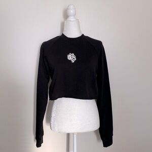 NWOT Darc Sport “SHE” limited edition special invite werewolf crop sweatshirt